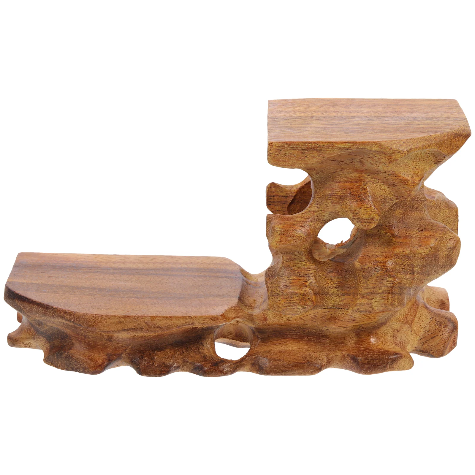 

Stand Display Wood Wooden Base Holder Flower Statue Planter Potted Pot Stands Carving Crystal Crafts Figurine Teapot Vases