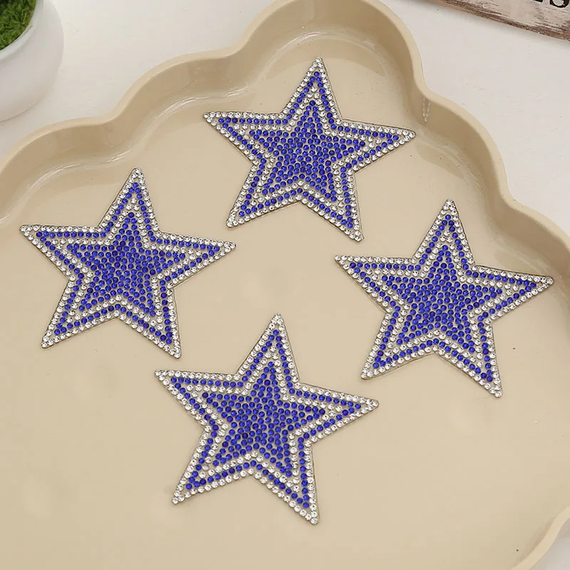 Искусственные нашивки с аппликацией Звездные Декоративные Значки для шитья
