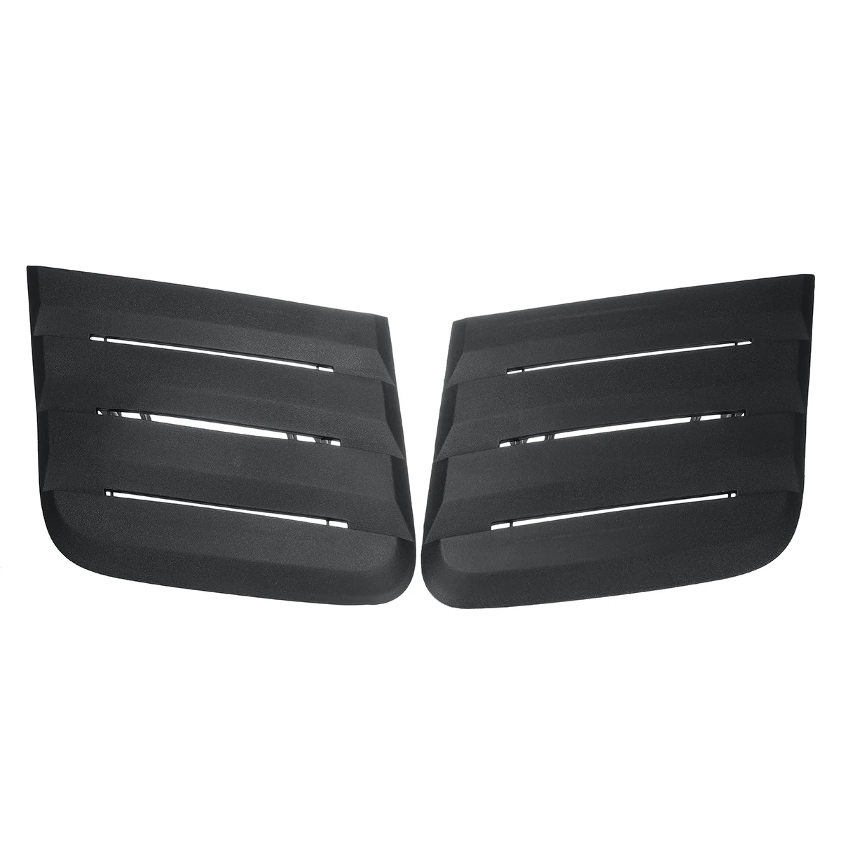 

1 Pair Black Hood Vent Heat Extractors Air Intake Trim Sticker Cover For Ford For Mustang GT Ecoboost 2018 2019