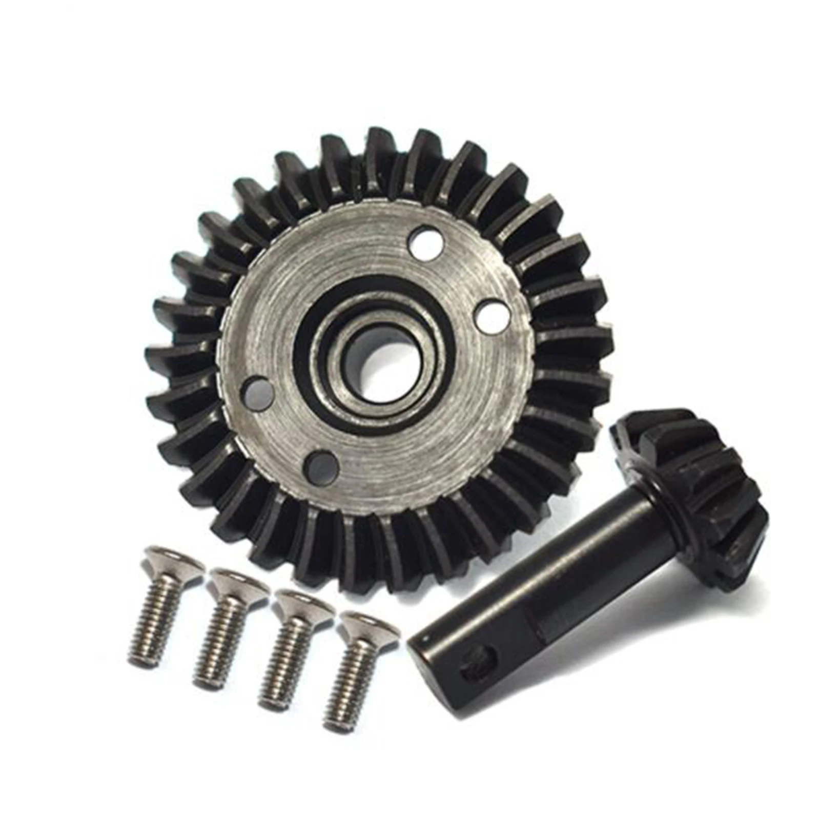 

High Carbon Steel Drive Big Small Bevel Gear Set Cyclone Gear for REVO 56087-1 RC Car Accessories