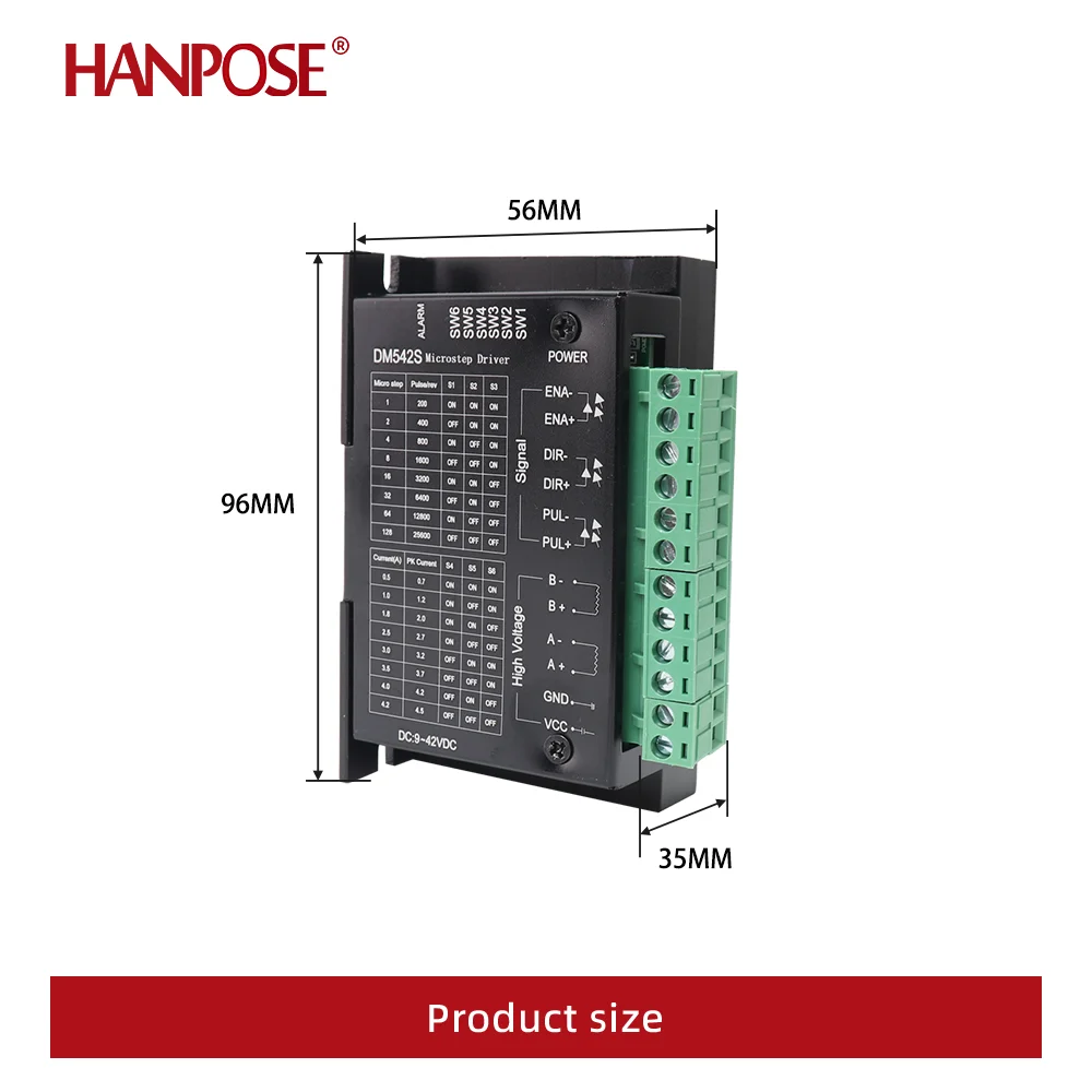 Шаговый двигатель Nema 23 23HS7628 2.8A 189N. См драйвер двигателя DM542S с 57 двигателями