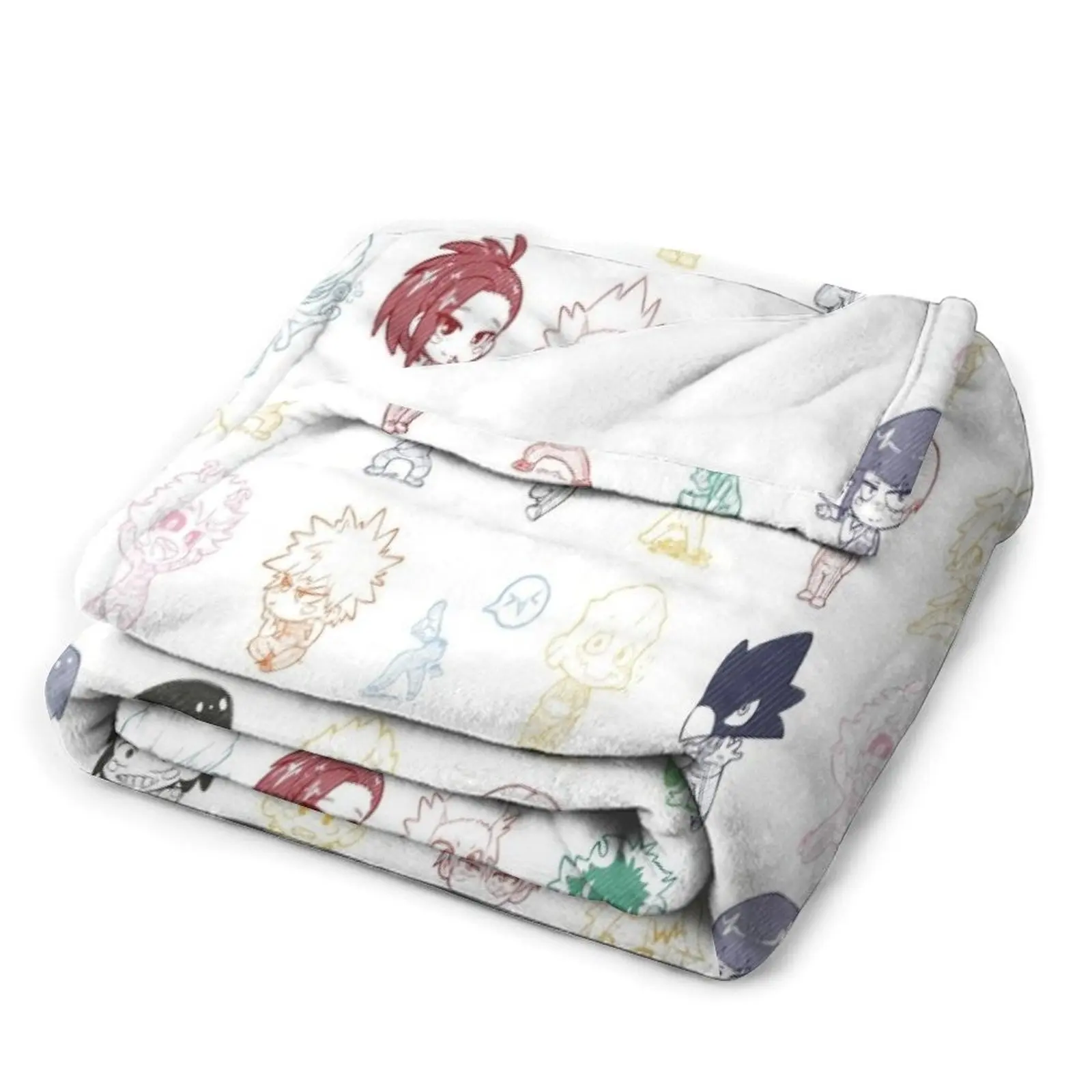 CHIBIMANIA класс 1-A + Mirio ver. Декоративное фланелевое одеяло