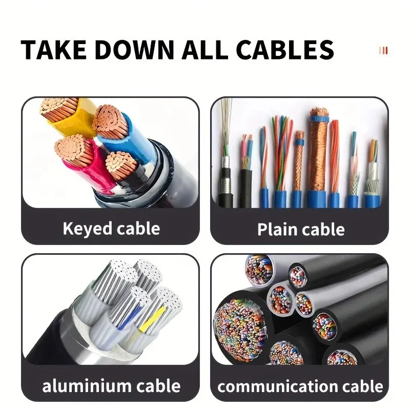 1 шт. резак для кабелей с храповым механизмом