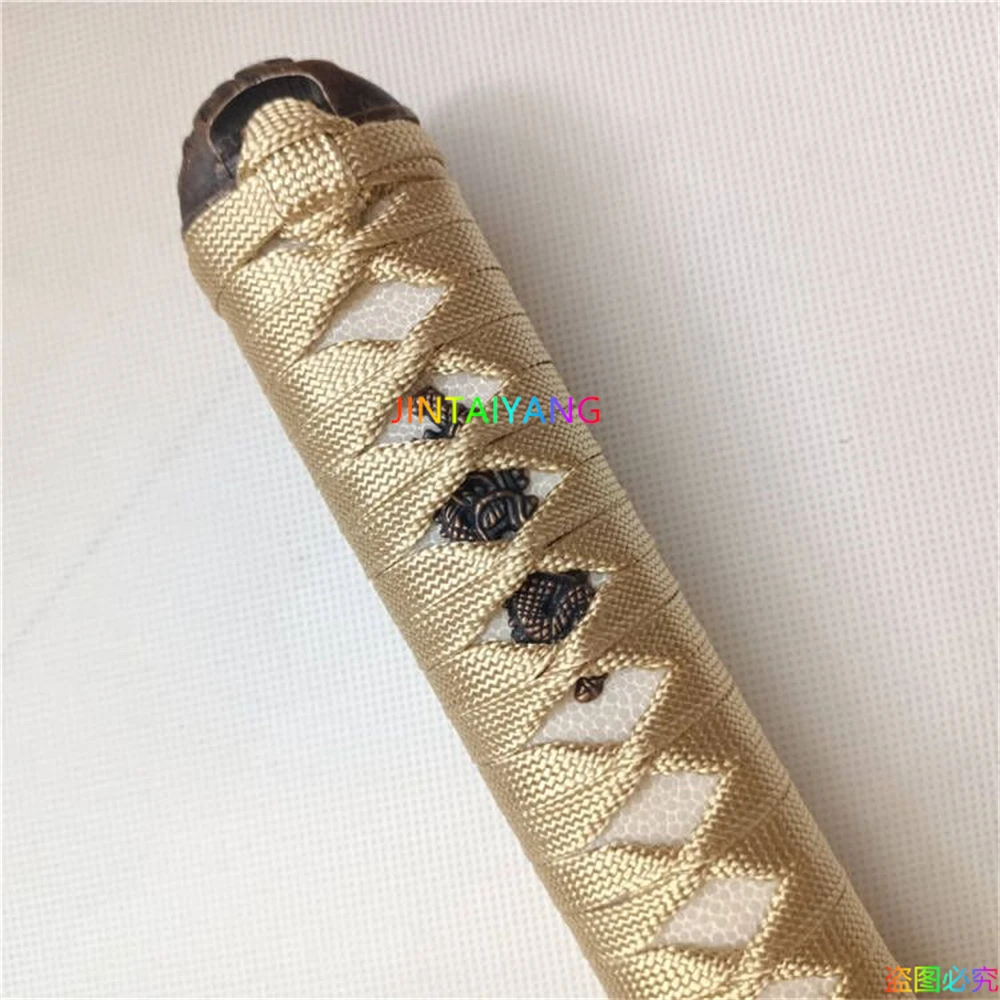 30 см Tsuka Hilt Real Rayskin сплав фучи Кашира менуки шелк Ито Запчасти для японских