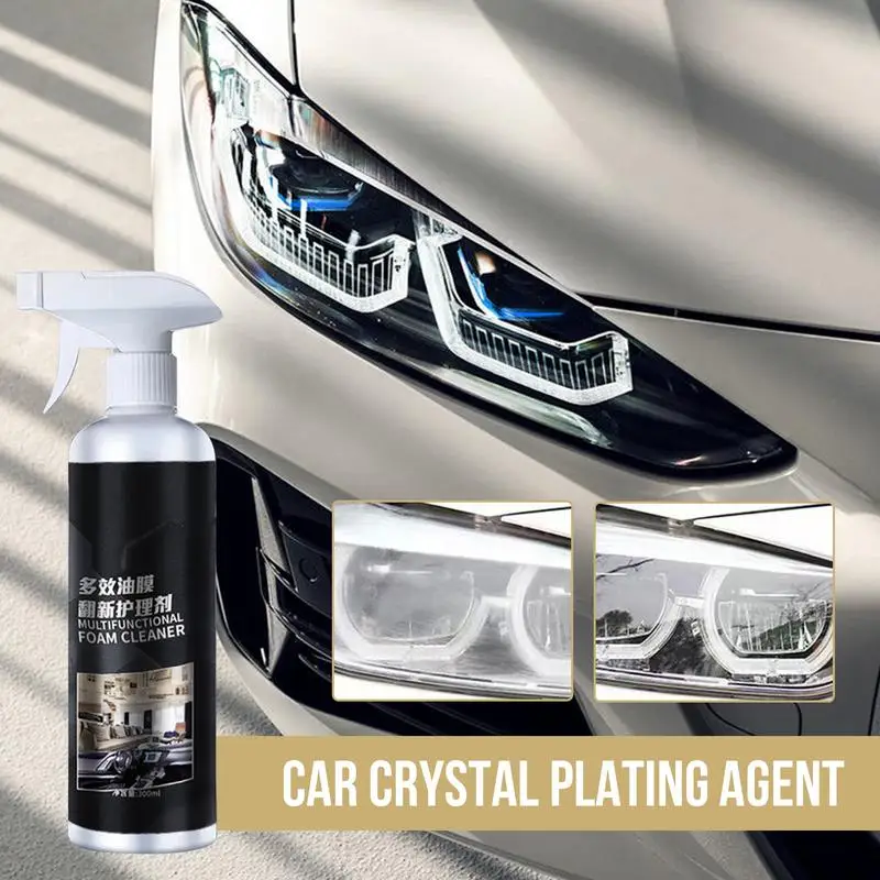 

Scratch Remover Repair Fluid Headlight Renewal Polish Easy Heavy Duty Restoration 300ml Quick Easy Deep Clean Headlight Lens