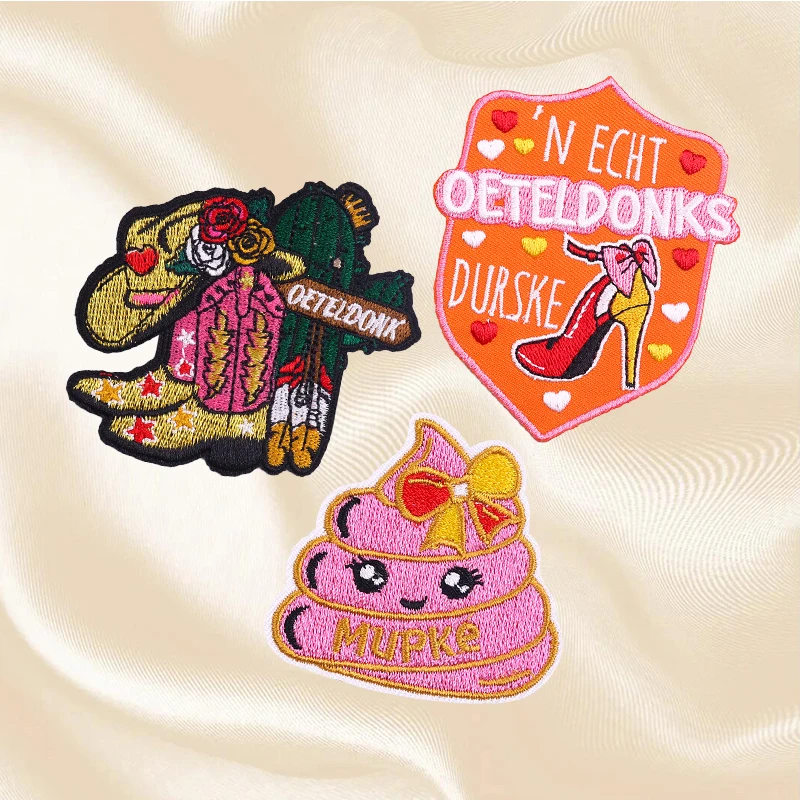 2024 Лидер продаж набор Oeteldonk карнавальная эмблема вышитая нашивка на одежде