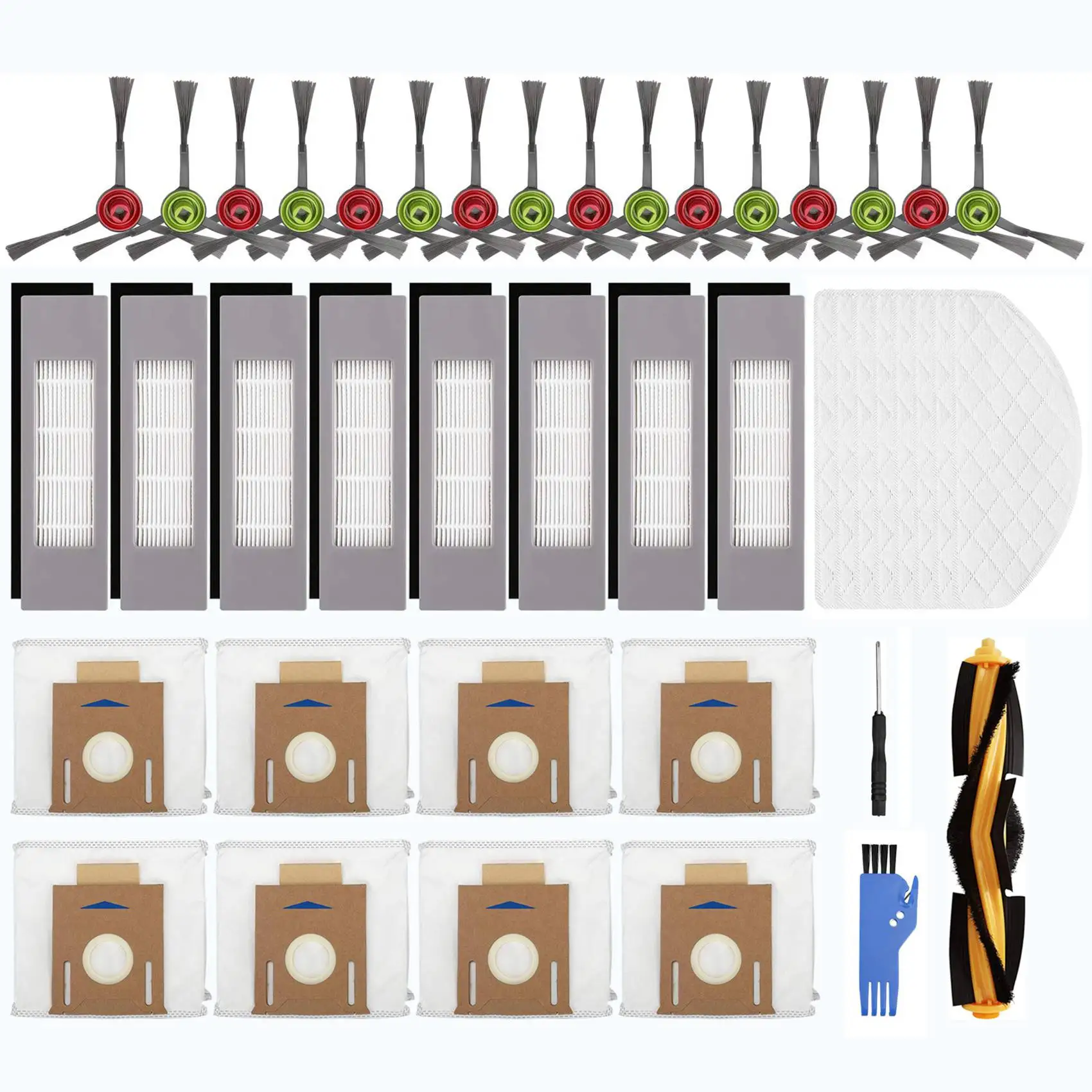 

Replacement Parts for Ecovacs DEEBOT OZMO T8 AIVI/T8 Max/N8 Pro/N8 Pro+ Robot Vacuum Cleaner