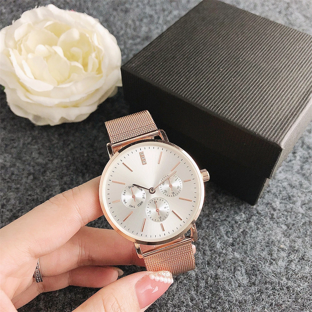 2022 Luxury Fashion Leisure Watches Women Brand Quartz Clock Qualities Couples Steel Belt Wristwatches Female Watch enlarge
