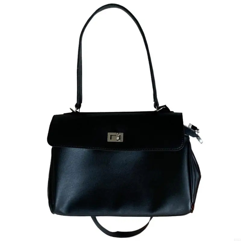 D46D Повседневная элегантная женская сумка через плечо Кошелек подмышками Большая