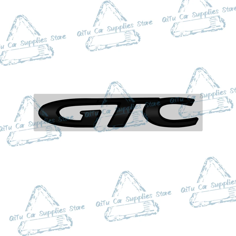 

3D металлический логотип GTC, эмблема передней решетки автомобиля, значок на задний багажник, декоративная наклейка для Opel Astra Insignia Corsa Vectra Zafira Mokka OPC