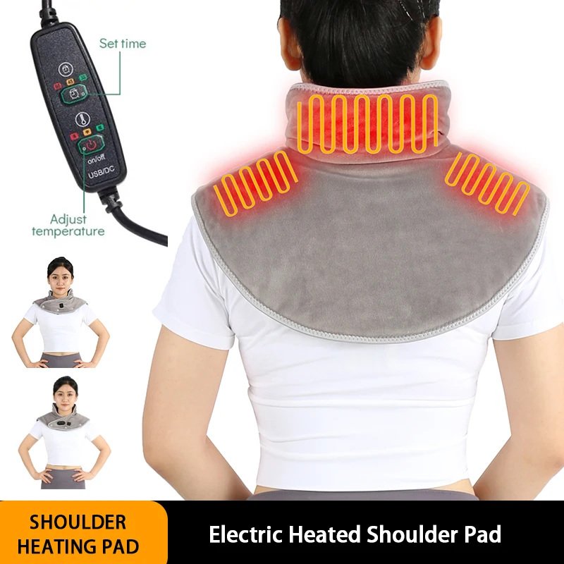 Usb Pain Relief Massager Brace Wrap Electric Thermal Compres