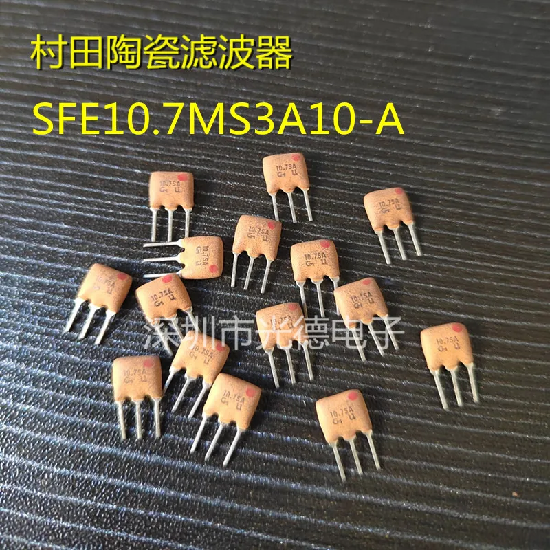 

50PCS/ 10.7M ceramic filter SFELF10M7HAA0-B0 SFE10.7MS3A10-A low loss 180K