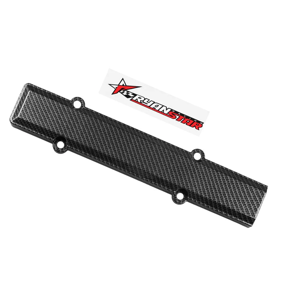 

Carbon Fiber Engine Cover Modification Accessory Spark Plug Wire Protector Accessories