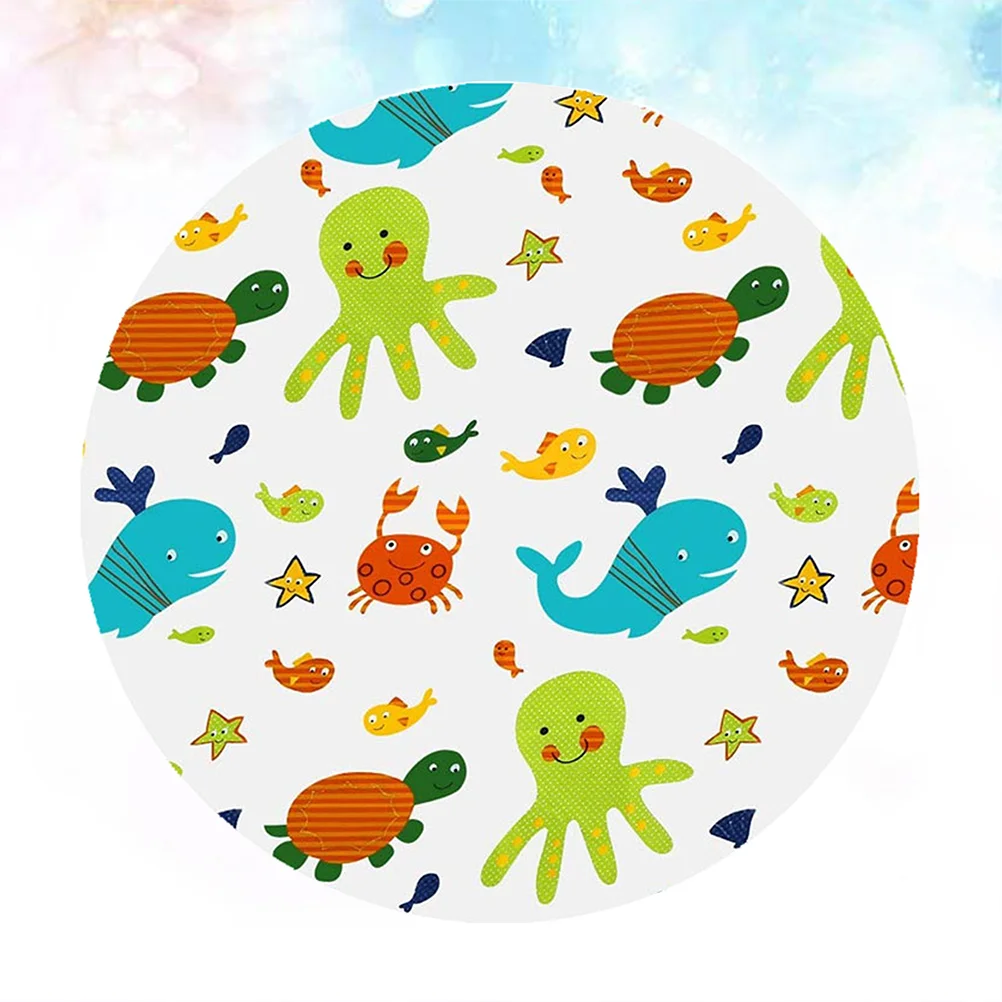 

Under Highchair Floor Protector Baby Play Mats Floor Antiskid Seat Pad Floor Seat Cushion Dining Chair Kids Picnic Mat