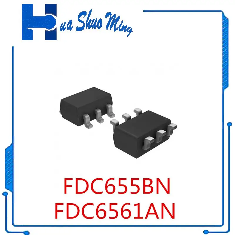 

20 шт./партия FDC86244 FDC8878 FDC6561AN FDC655BN SOT23-6