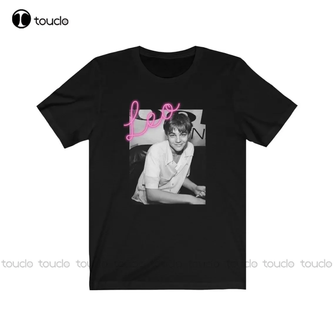 Leo Dicaprio 90S Leonardo T-Shirt Mens 3Xl T-Shirts Custom Aldult Teen Unisex Digital Printing Tee Shirts New Popular