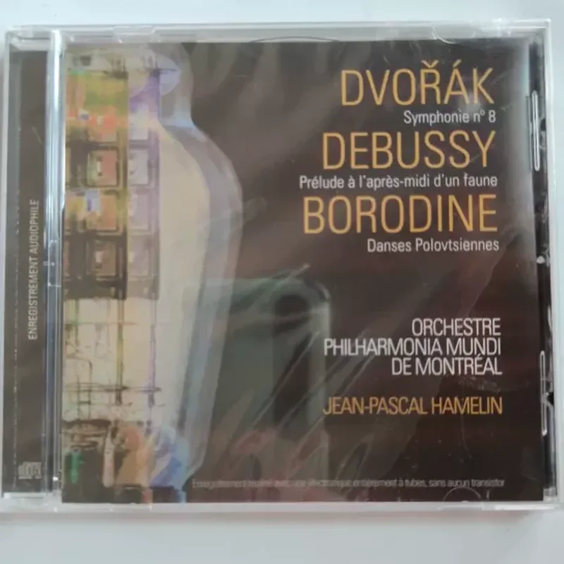 Фото Классический музыкальный CD-альбом: Дворжак, Дебюсси, Бородин, Хамелин. Нераспечатанный. 2998. №1