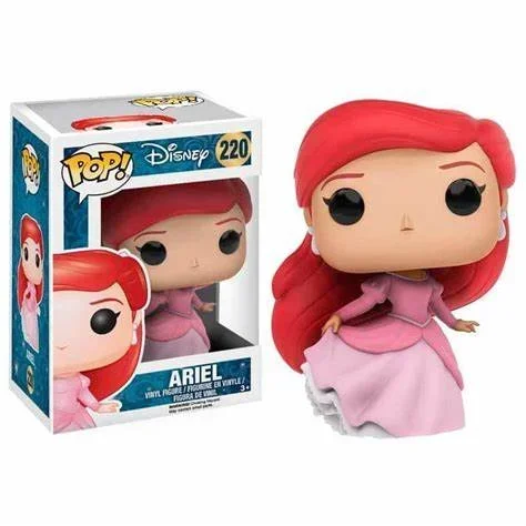 FUNKO POP MOVIES DISNEY Принцесса Ариэль 220г. # Виниловые фигурки русалки из фильма игрушки