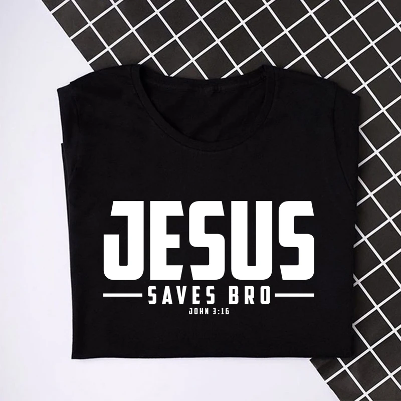 

Мужская футболка с надписью на тему религиозной веры