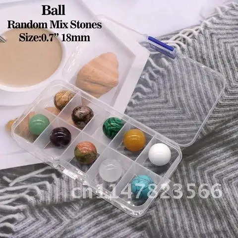 10 шт./коробка Набор Натуральных кристаллов и камней