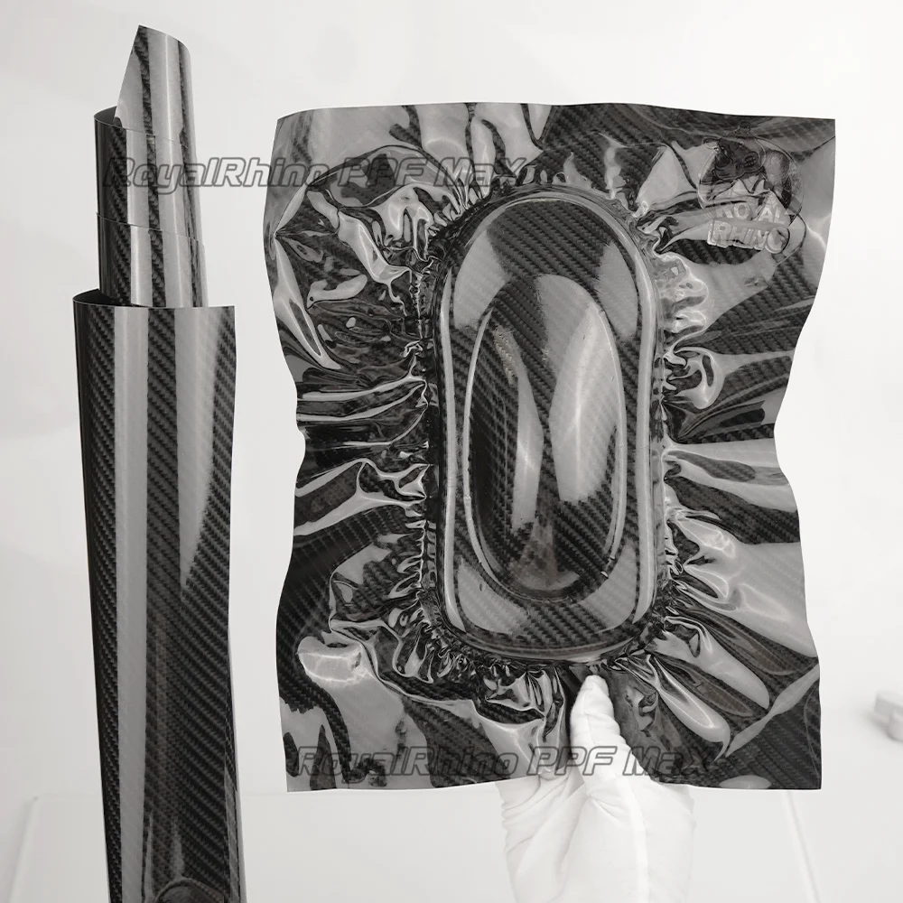 9D углеродное волокно черная виниловая пленка для салона автомобиля декоративная