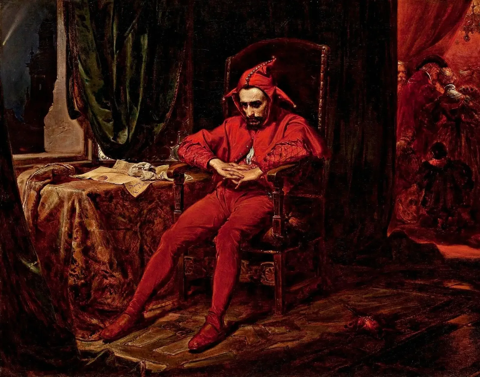 

Картина Jan Matejko: Stanczyk (1862)