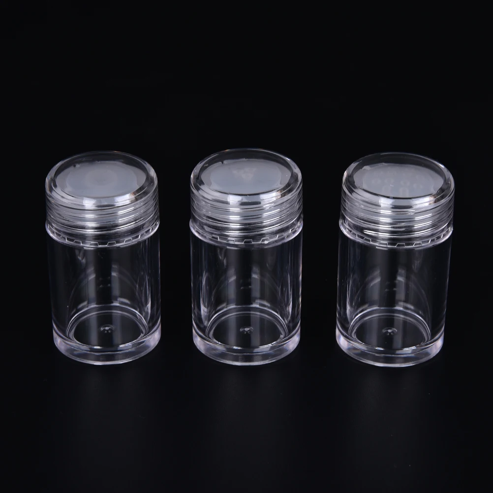 

1Pc 10ml Empry Cosmetic Sifter Loose Powder Jars Container Screw Lid DIY Makeup Eyeshadow Makeup Face Cream Container Bottle