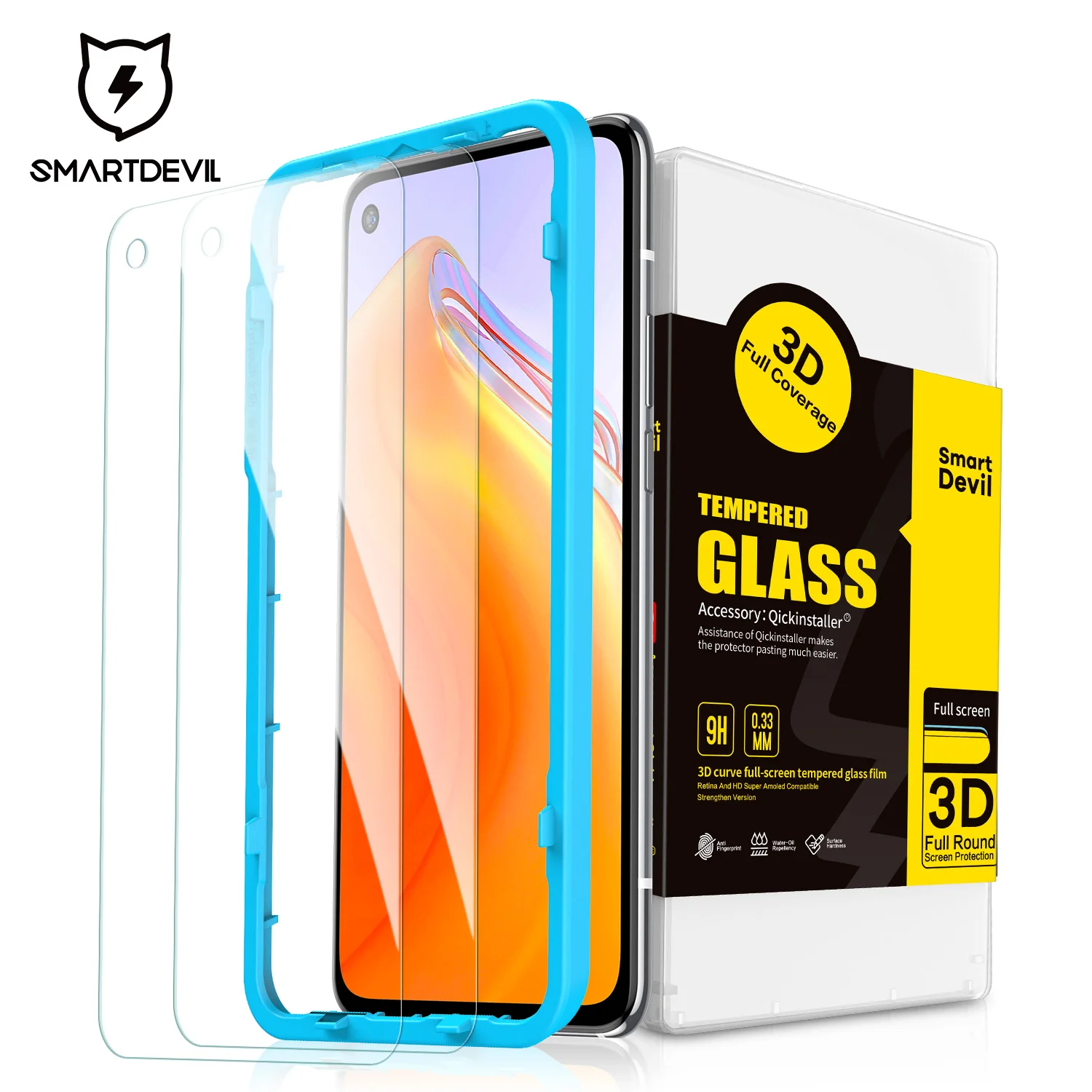 Закаленное стекло SmartDevil 2 шт. для Xiaomi Mi 10T Pro Mi 9T Pro, стекло для MI 10T Lite Redmi K30S K30 Pro, Защитная пленка для экрана HD