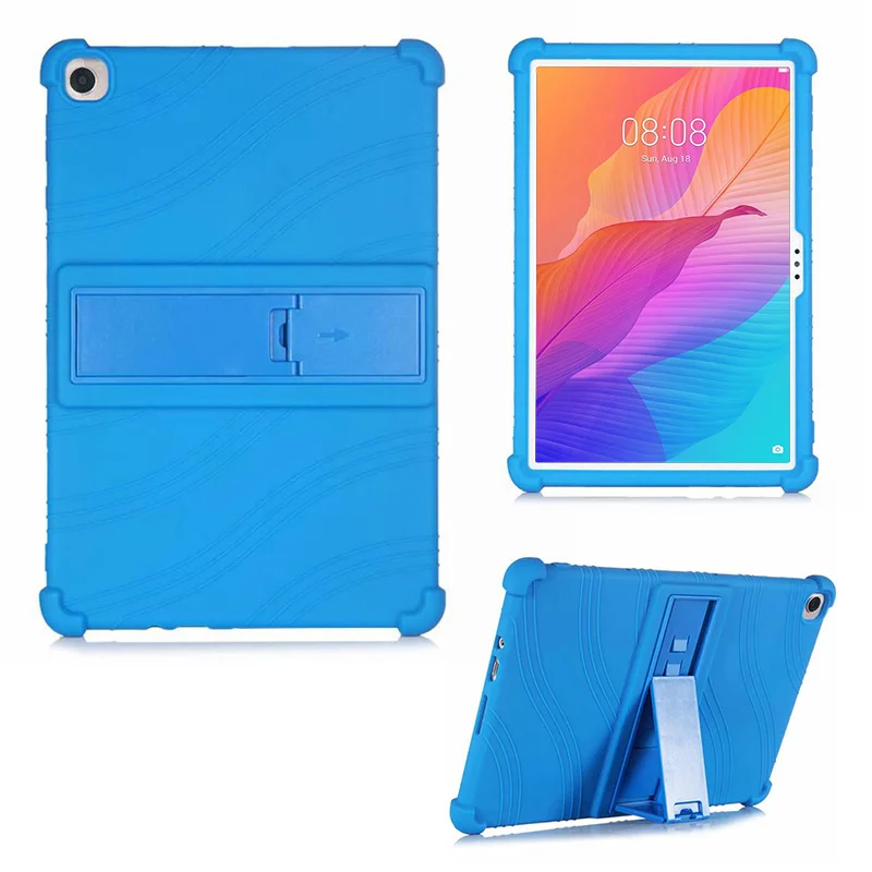 

Soft Silicon Cover For Honor Pad X8 Lite Case Kids Safety Funda with Kickstand For Honor Tablet X8 Shell 4 Shockproof Airbags