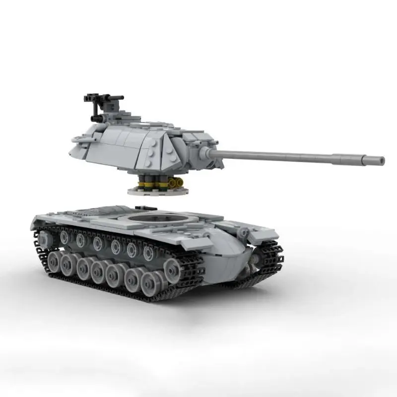 Военная серия WW2 армия США M103 тяжелый танк MOC строительный блок армированный