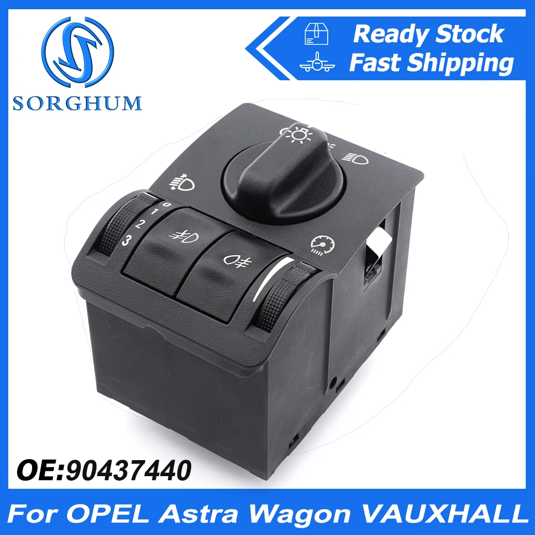 

Headlight Fog Lamp Control Switch 90437440 For OPEL Astra Wagon VAUXHALL
