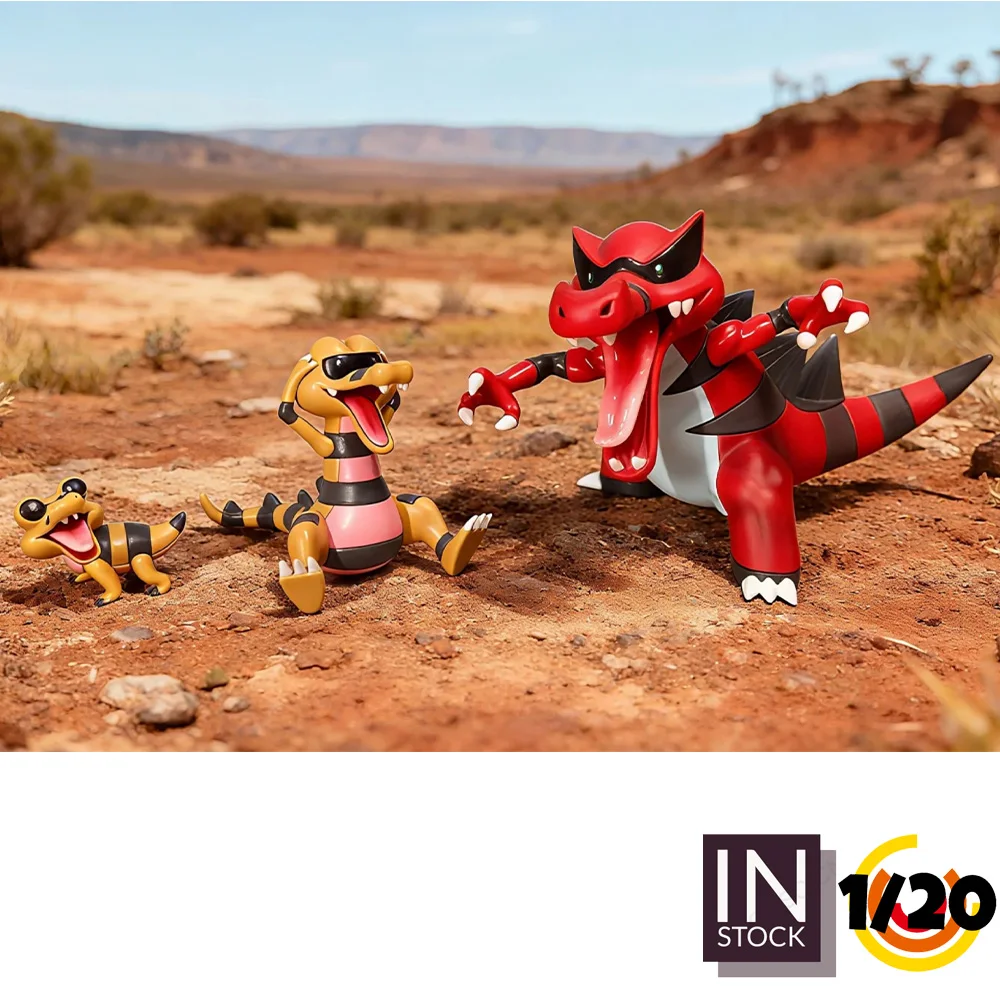 Фото В НАЛИЧИИ: Коллекционная фигурка из смолы в масштабе 1/20 [AQUA] Sandile Krokorok Krookodile №1