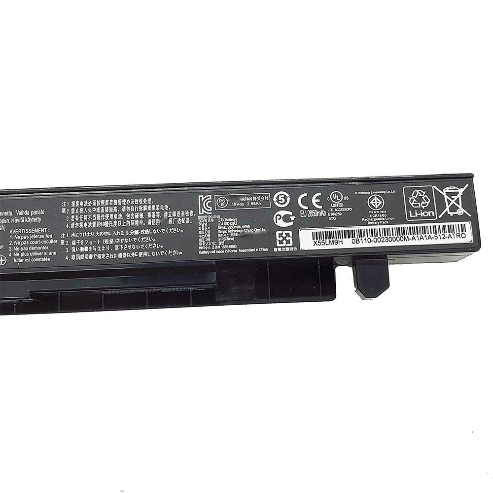 Фото Аккумулятор A41-X550A для Asus R510C X550C X550L X550J R510L X550CA X552E X550V X550D R510 X550VX F550C K550L F550V P550C X550EA №3