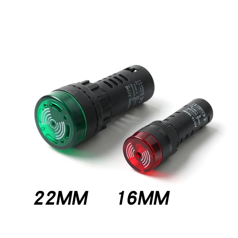 Пластиковый зуммер Φ в 24 12 В со встроенным внешним звуком и звуковым сигналом