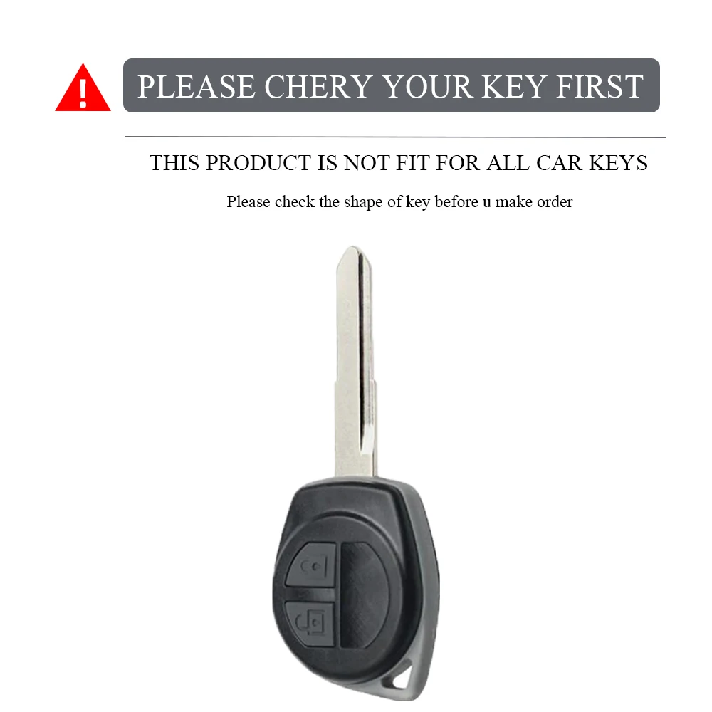 2 кнопки модный ТПУ брелок для ключей с дистанционным управлением чехол Suzuki SX4 Window