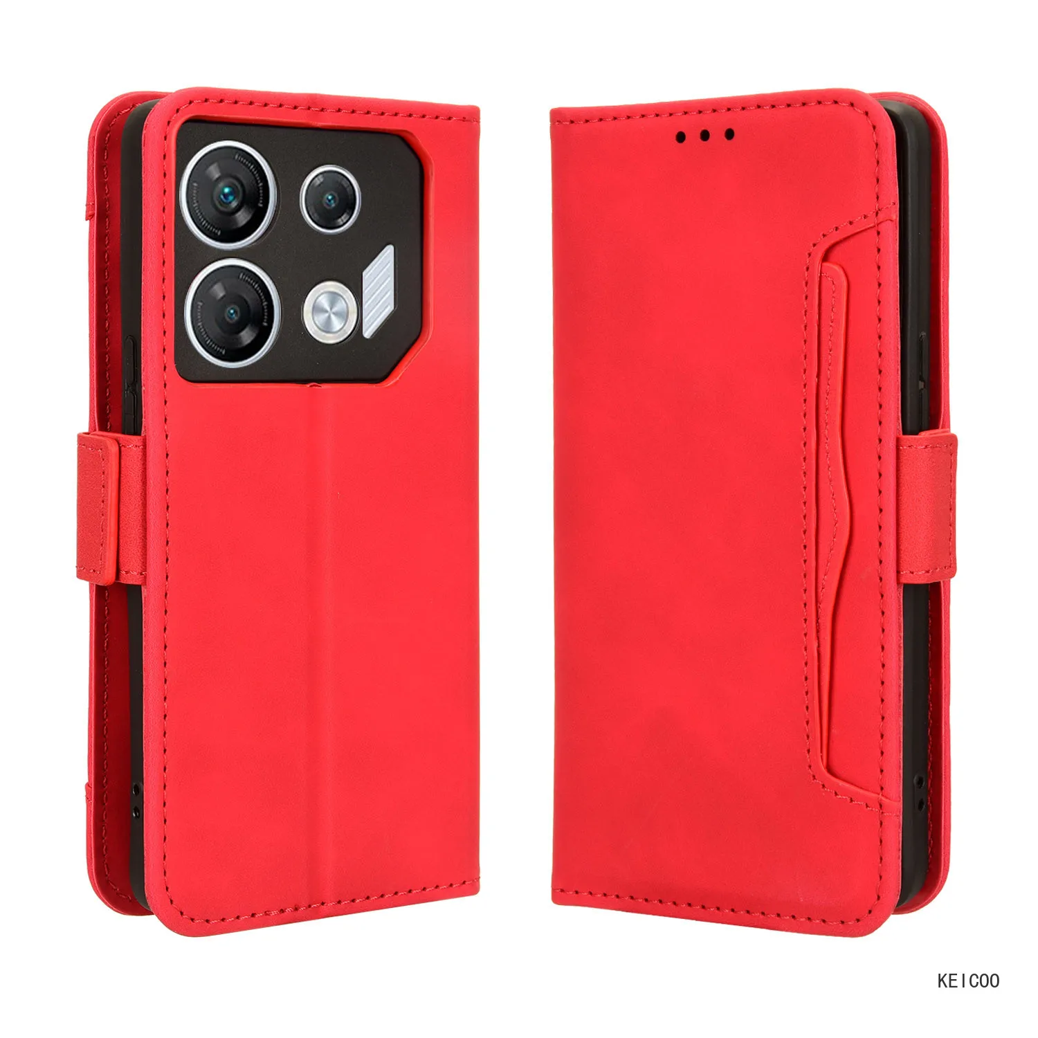 Однотонный кожаный чехол для Infinix GT 10 Pro GT10Pro X6739 роскошный чехол-кошелек с