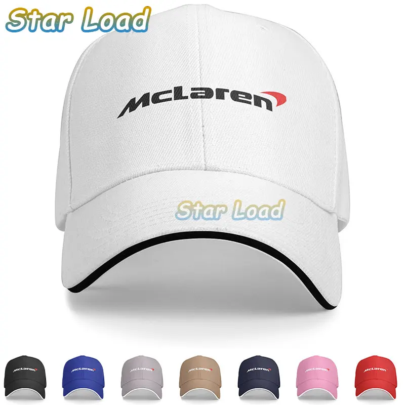 

Supercar McLaren Baseball Cap Adjustable Visor Hats Sports Hat Trucker Hat for Unisex