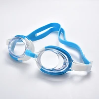 double color swimming goggles for youth anti fog uv protection with nose clips for girls boys teens