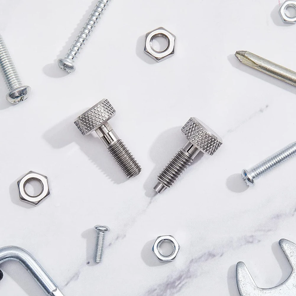 Ручной выдвижной пружинный Плунжер с накатанной ручкой блокировка из