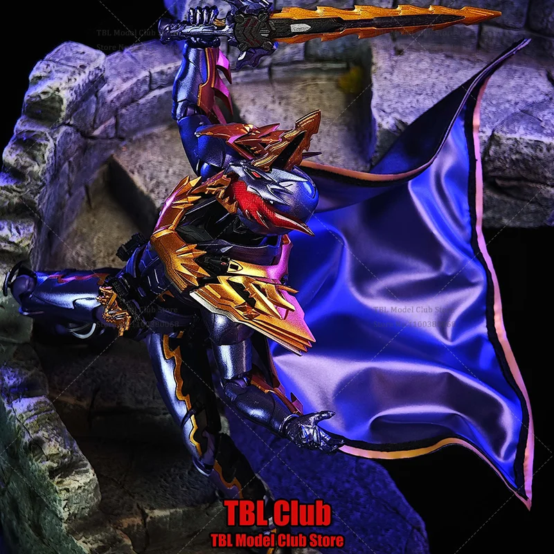 Фото Мужская одежда в масштабе 1/12, халат Kamen Rider Calibur Jaaku Dragon, японская драма Токуцу для SHF, 6-дюймовая экшн-фигурка солдата №1