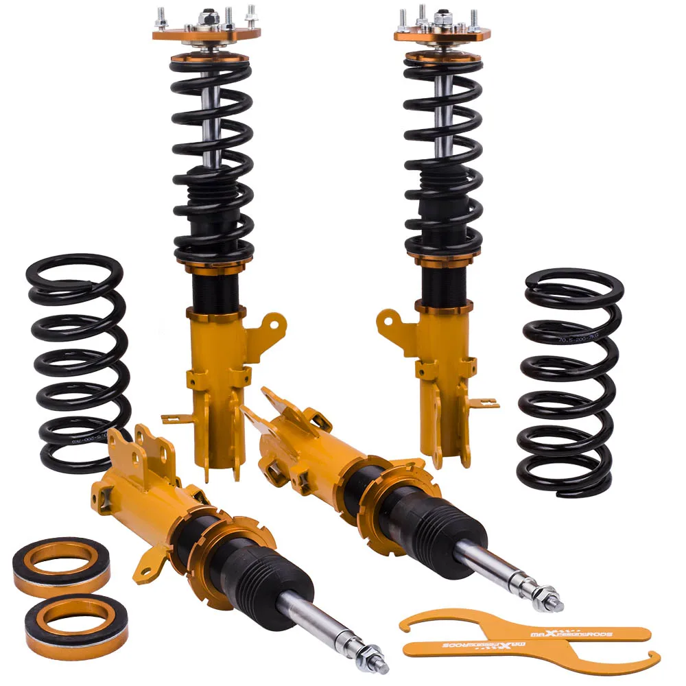 

Coilovers Kit for Hyundai Tuscani Base Coupe 2-Door 2003-2004 Adj. Height Shocks for 2003-2008 Shock Absorber Struts Lowering