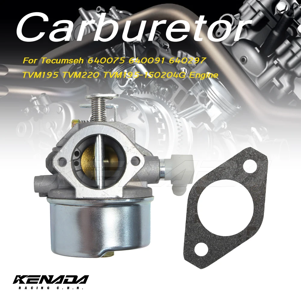 Карбюратор для Tecumseh 640075 640091 640297 TVM195 TVM220 TVM195- 150204 G Engine Carb