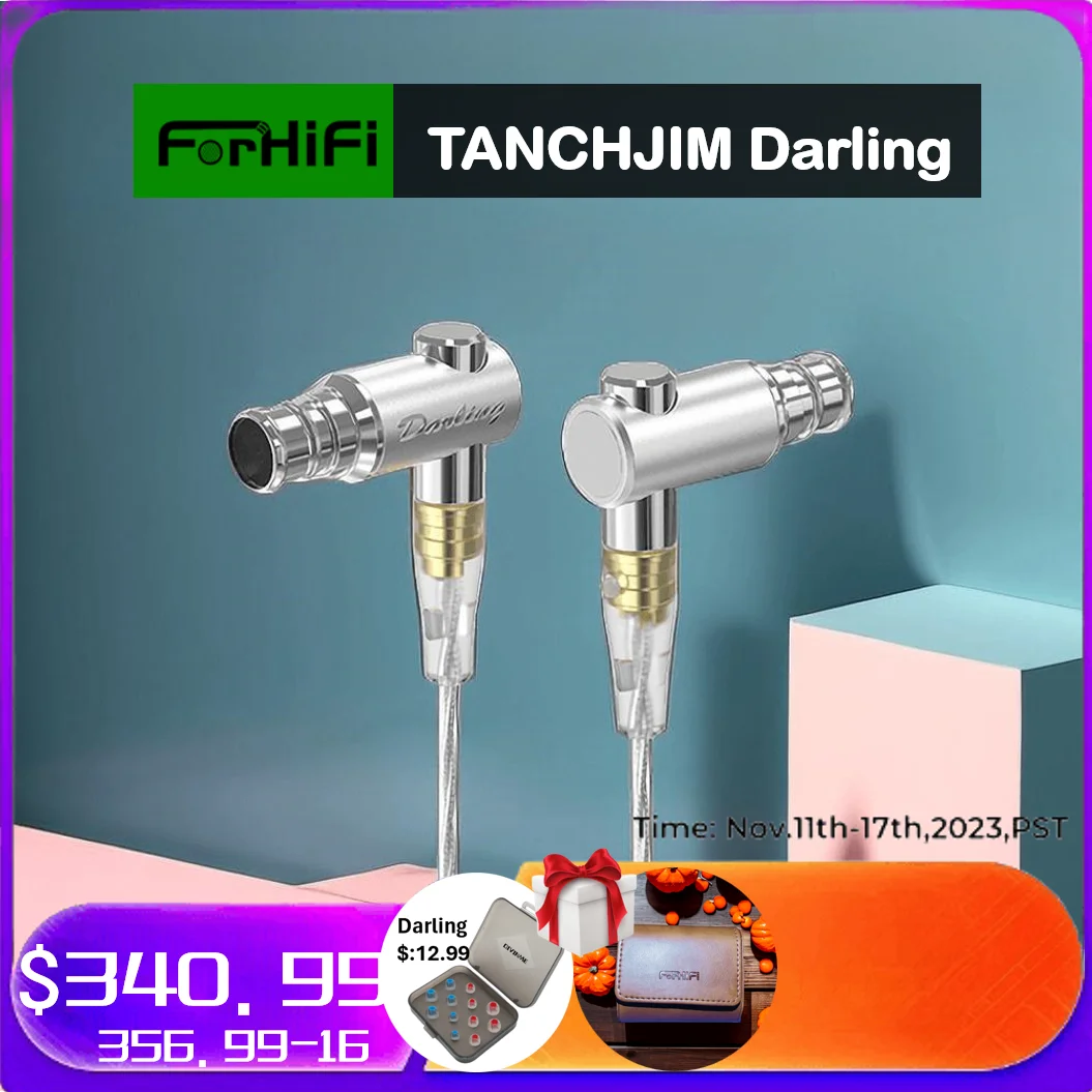 

TANCHJIM Darling BA+DD Hybrid Technology HiFi Earphone Earbuds