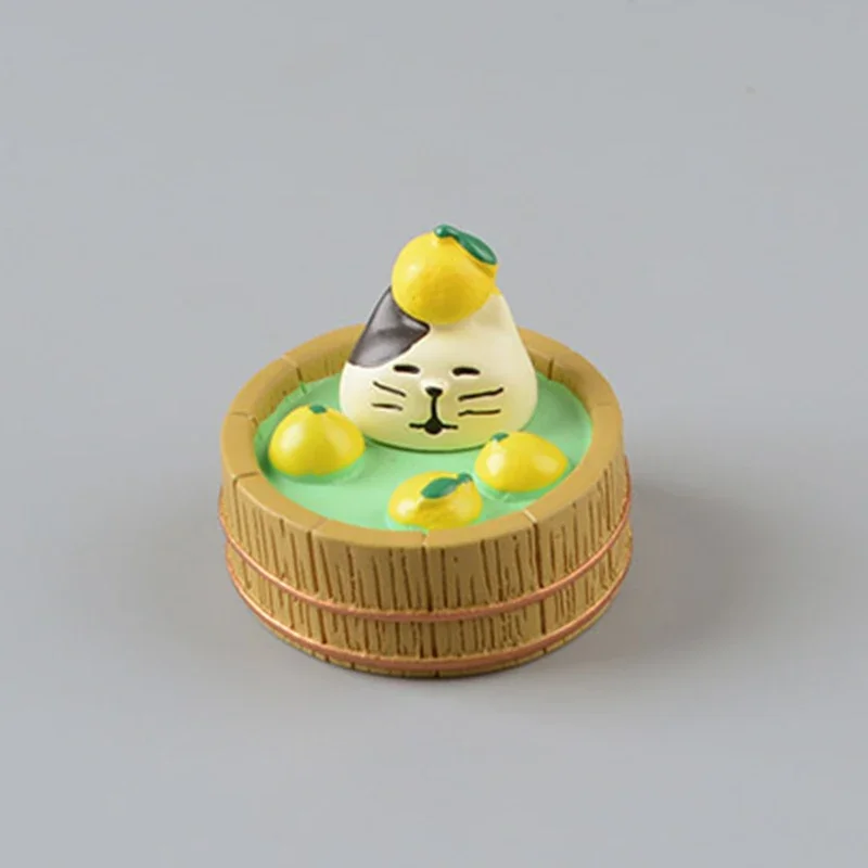 ZAKKA милые питьевые фигурки кошек Шиба-ину замачиваются в ванне модель из смолы