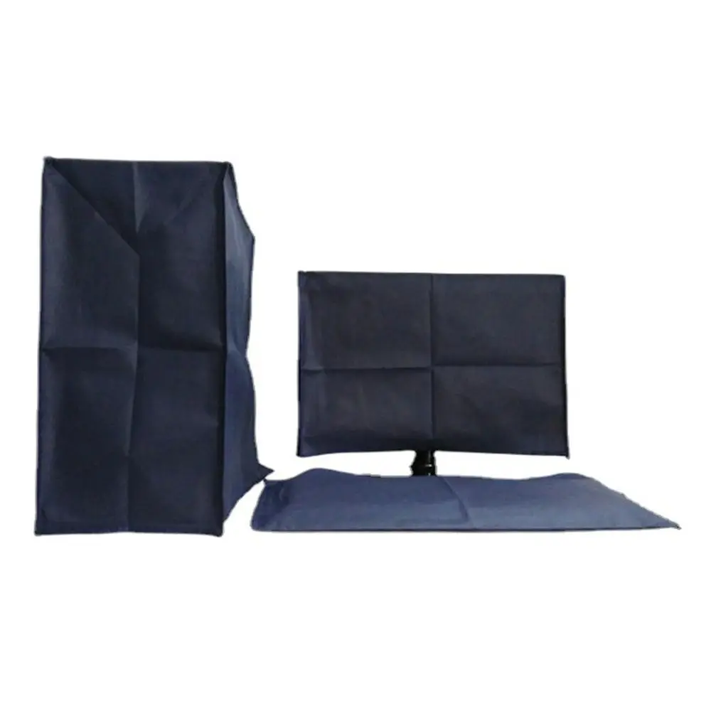 

3 шт. синие пылезащитные чехлы для мониторов компьютера Cloth