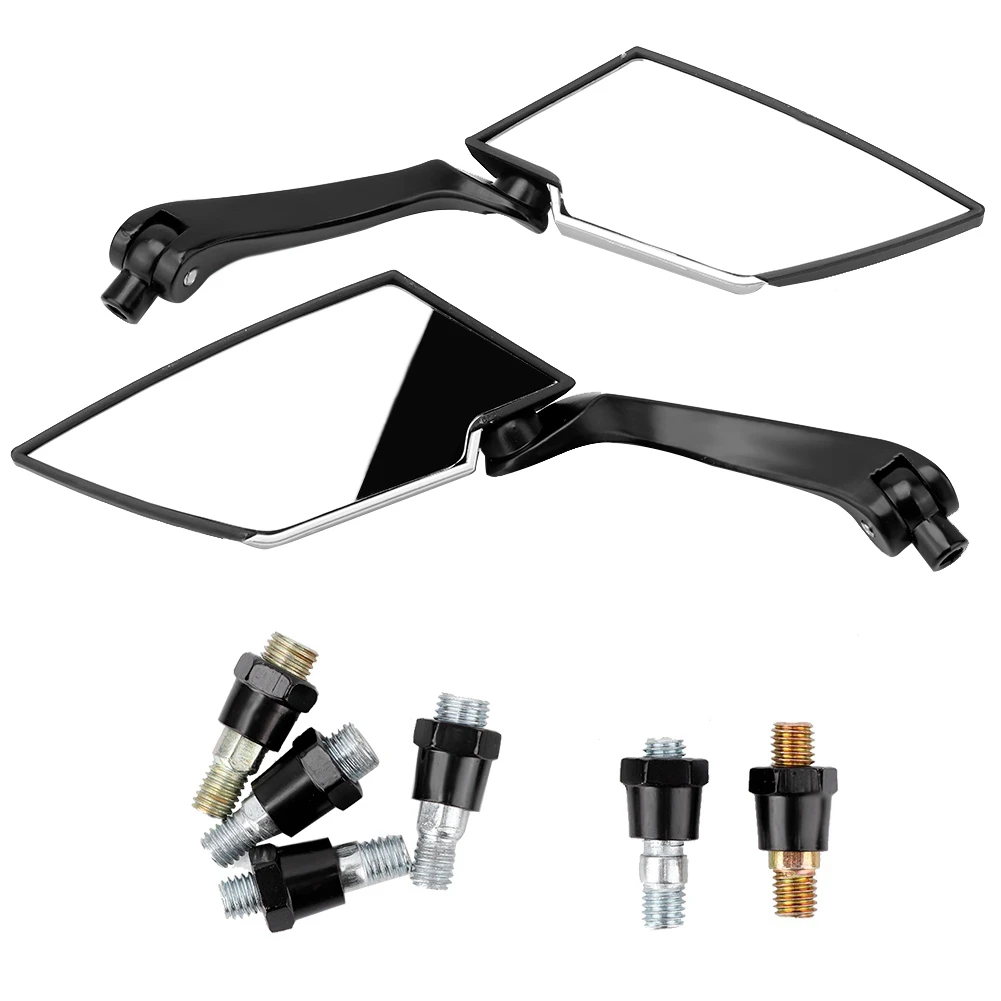 

2Pcs Motorcycle Modified Rearview Mirror Reverse Rear View Side Mirrors motorcycle motorcycle