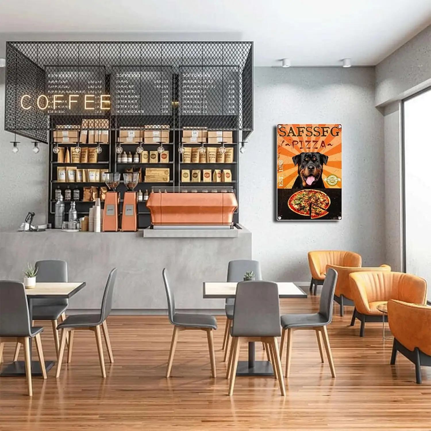 Tn Sgn Metl Logo Ретро Pzz для Rottweler Compny Wll rt Декор 8x12nch