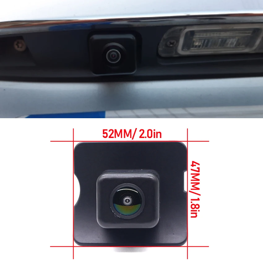 Фото Камера заднего вида CCD HD Fisheye для Mercedes Benz ML M W164 ML350 ML330 ML63 2005~2011, монитор для парковки и заднего хода №3