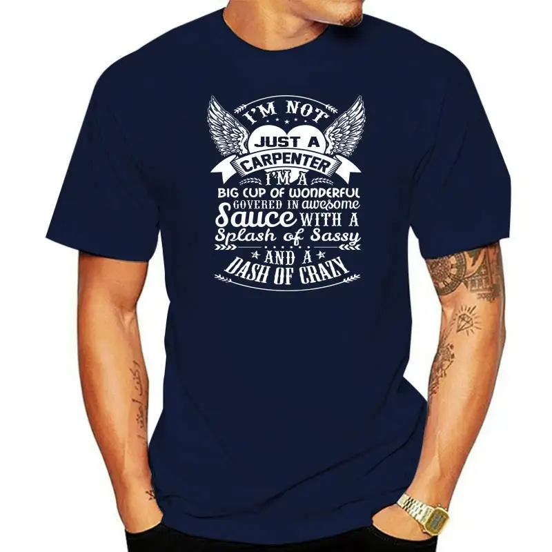 Men tshirt Carpenter Shirt T cool Printed T-Shirt tees top
