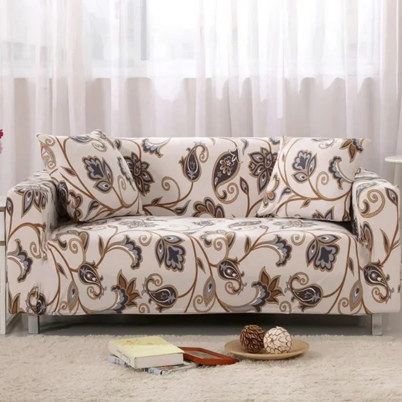 Универсальный чехол для дивана 1/2/3/4 места растягивающиеся Чехлы Декор дома на